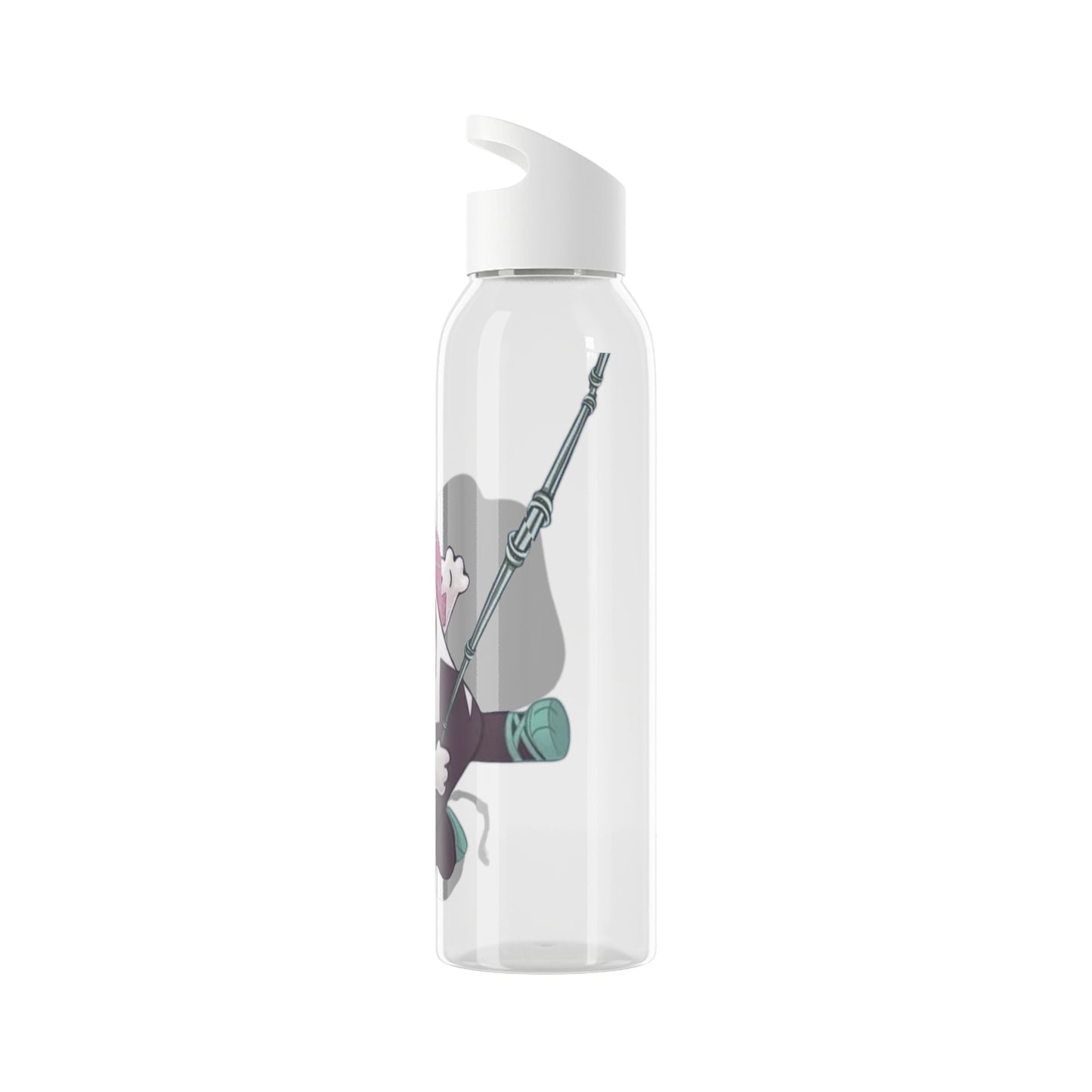 Water Bottle, Bingo Ghost Spider Design - Fun Halloween Drinking Flask, Cute Ghostly Spider Theme Reusable Bottle, Unique Eco-Friendly Gift,