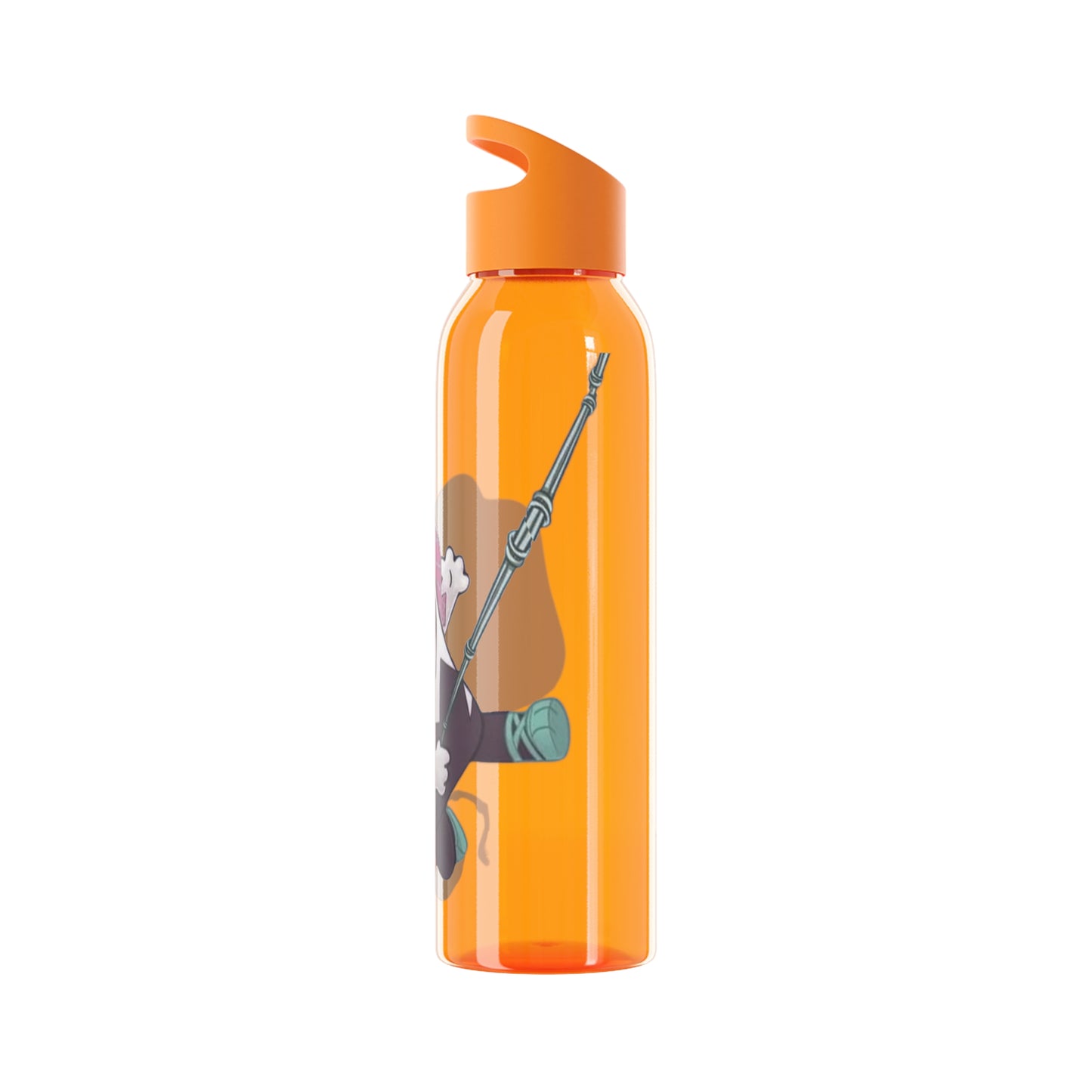 Water Bottle, Bingo Ghost Spider Design - Fun Halloween Drinking Flask, Cute Ghostly Spider Theme Reusable Bottle, Unique Eco-Friendly Gift,