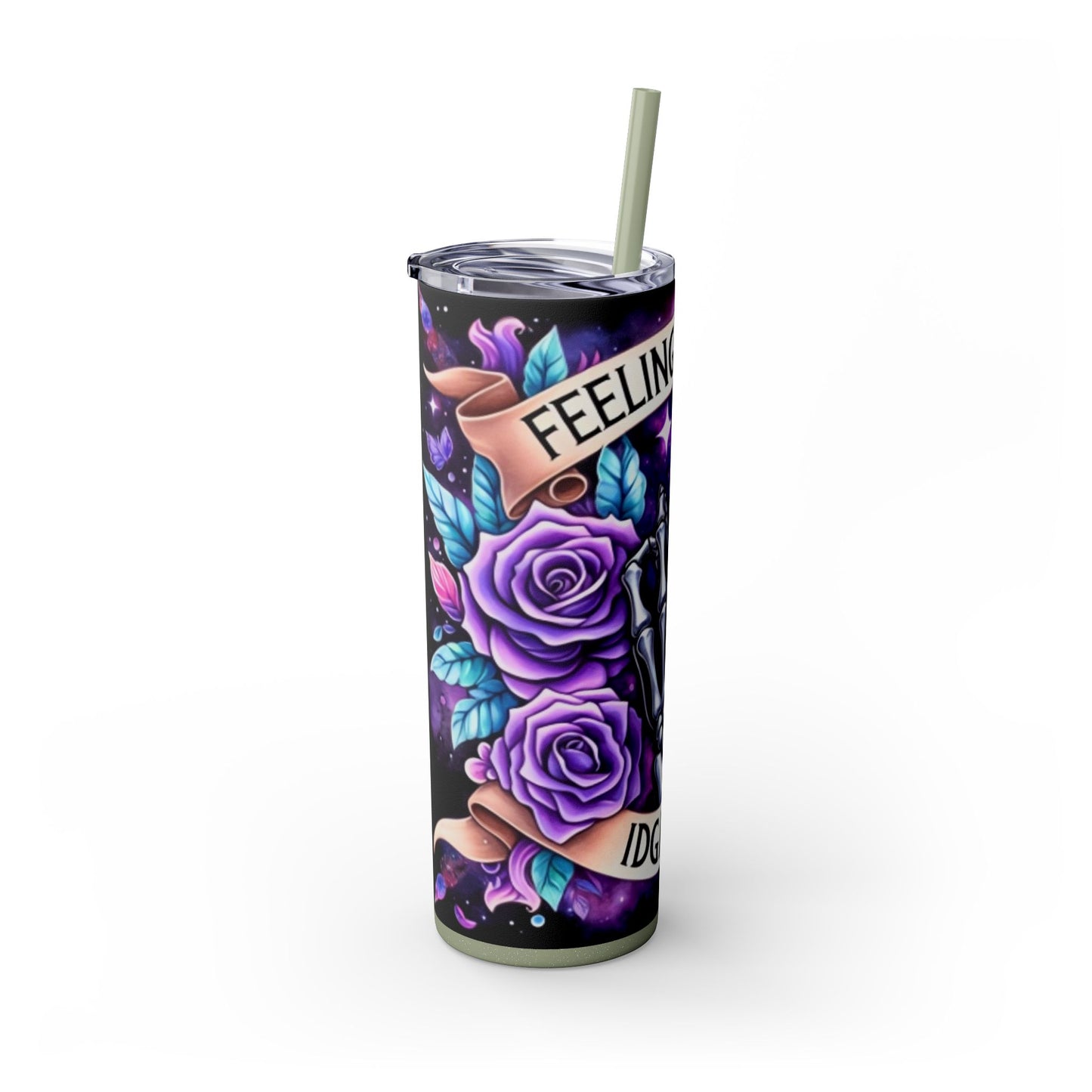 Feeling Kind IDGAF-ISH 20oz Skinny Tumbler