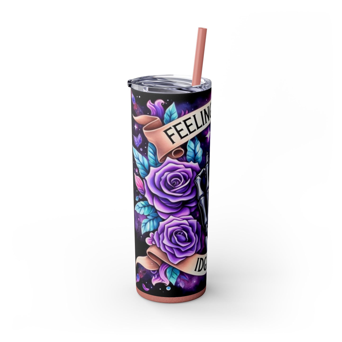 Feeling Kind IDGAF-ISH 20oz Skinny Tumbler