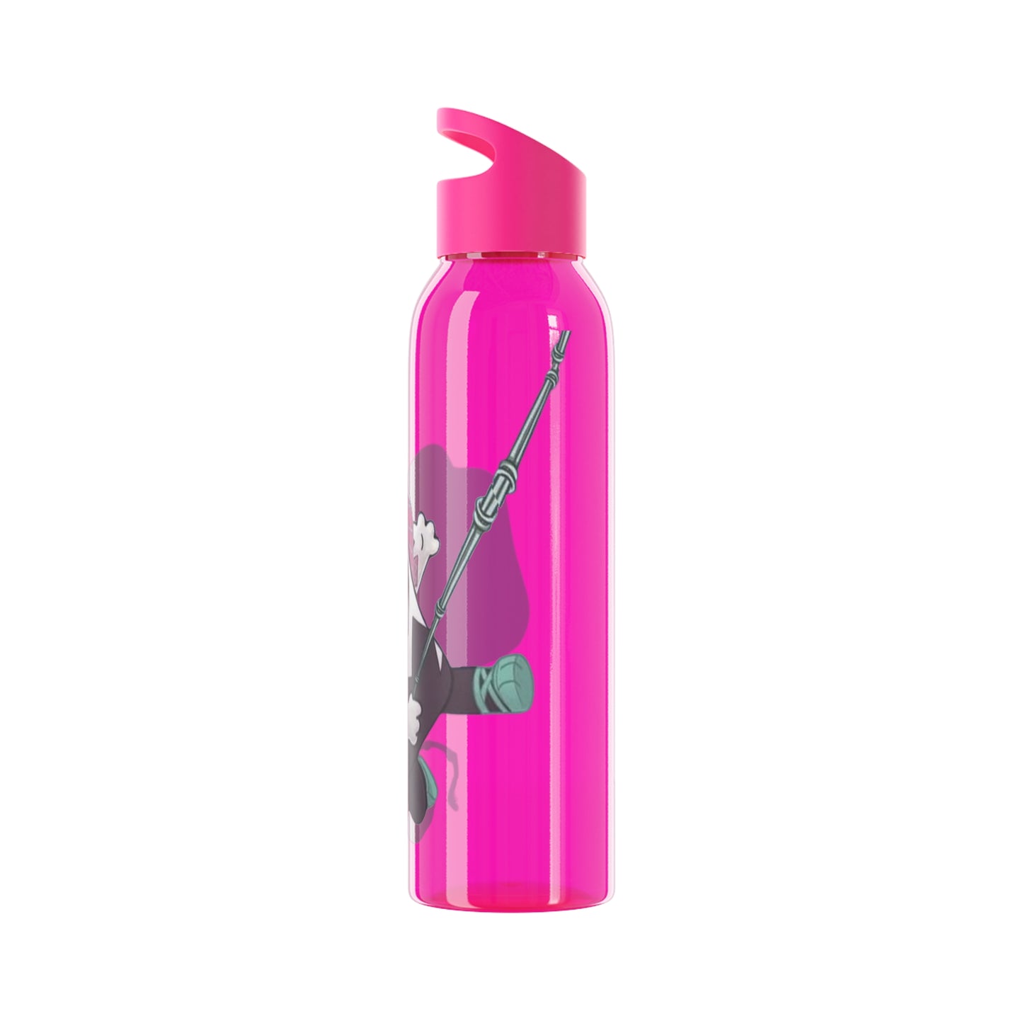Water Bottle, Bingo Ghost Spider Design - Fun Halloween Drinking Flask, Cute Ghostly Spider Theme Reusable Bottle, Unique Eco-Friendly Gift,