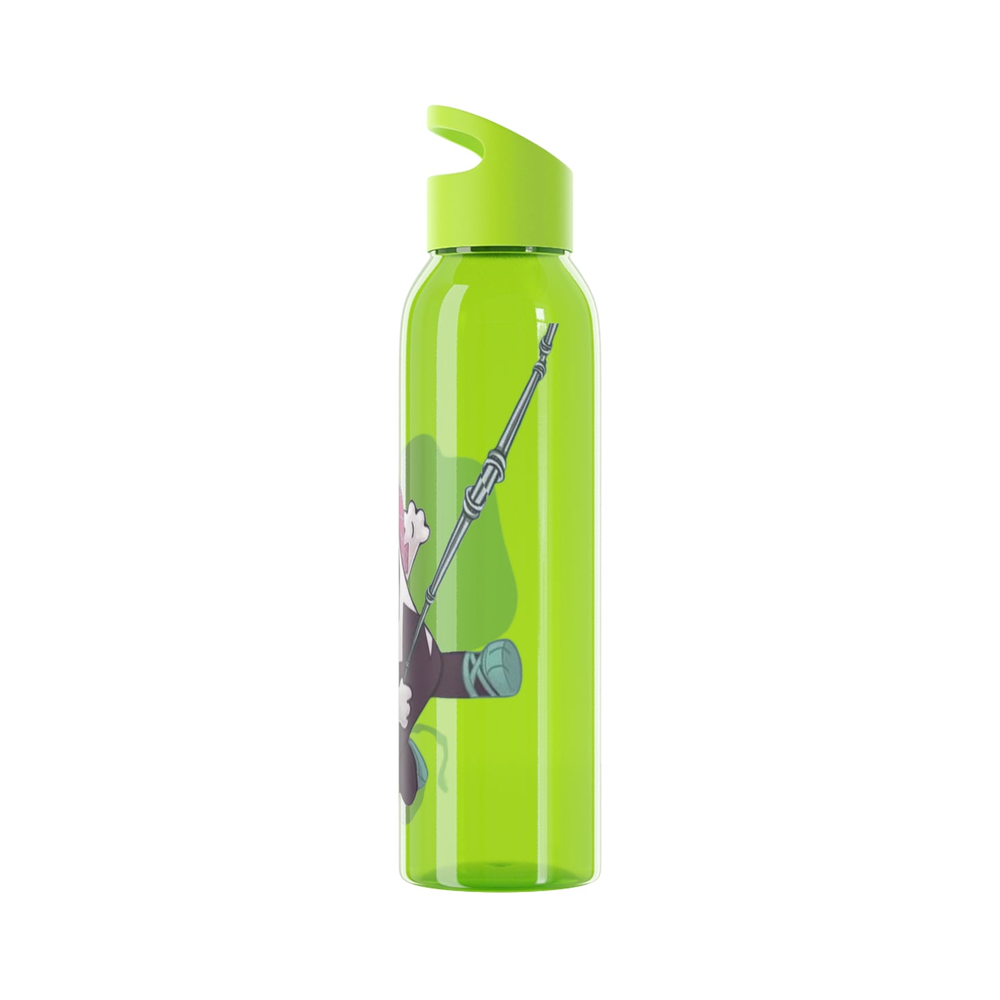 Water Bottle, Bingo Ghost Spider Design - Fun Halloween Drinking Flask, Cute Ghostly Spider Theme Reusable Bottle, Unique Eco-Friendly Gift,