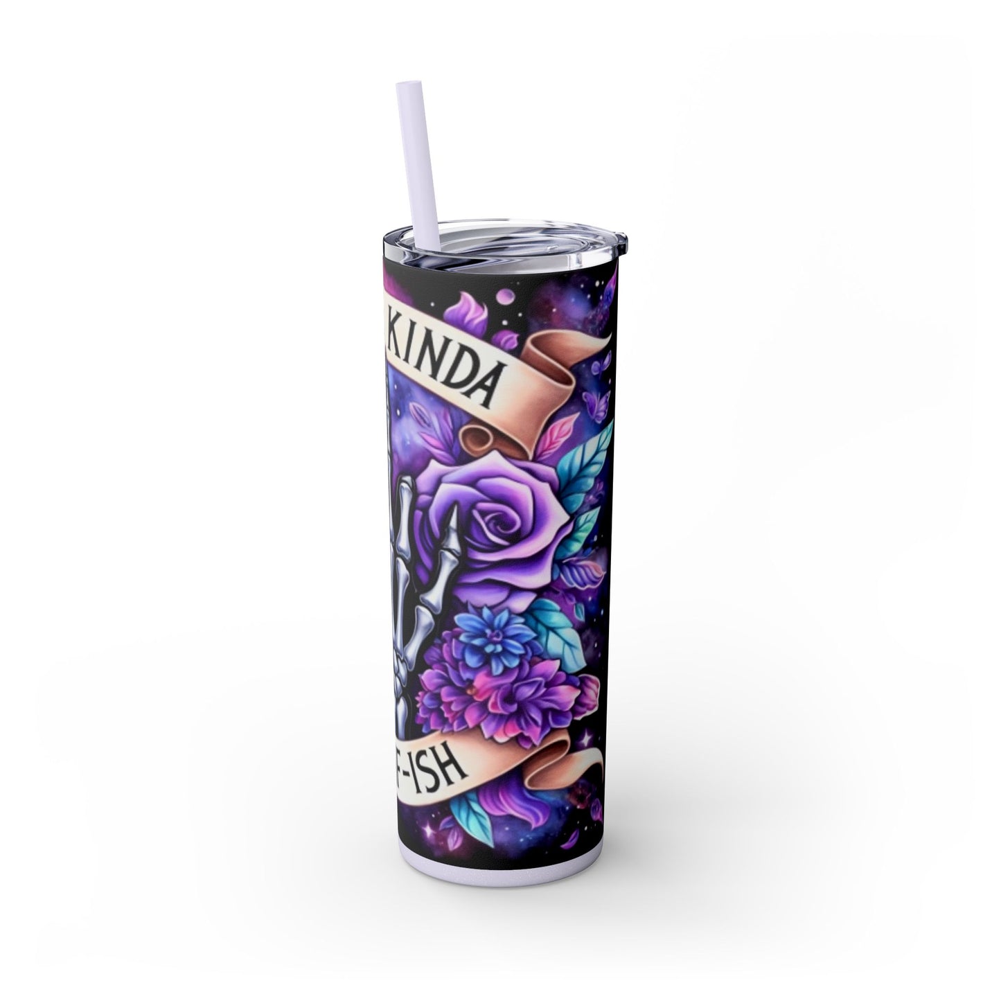 Feeling Kind IDGAF-ISH 20oz Skinny Tumbler