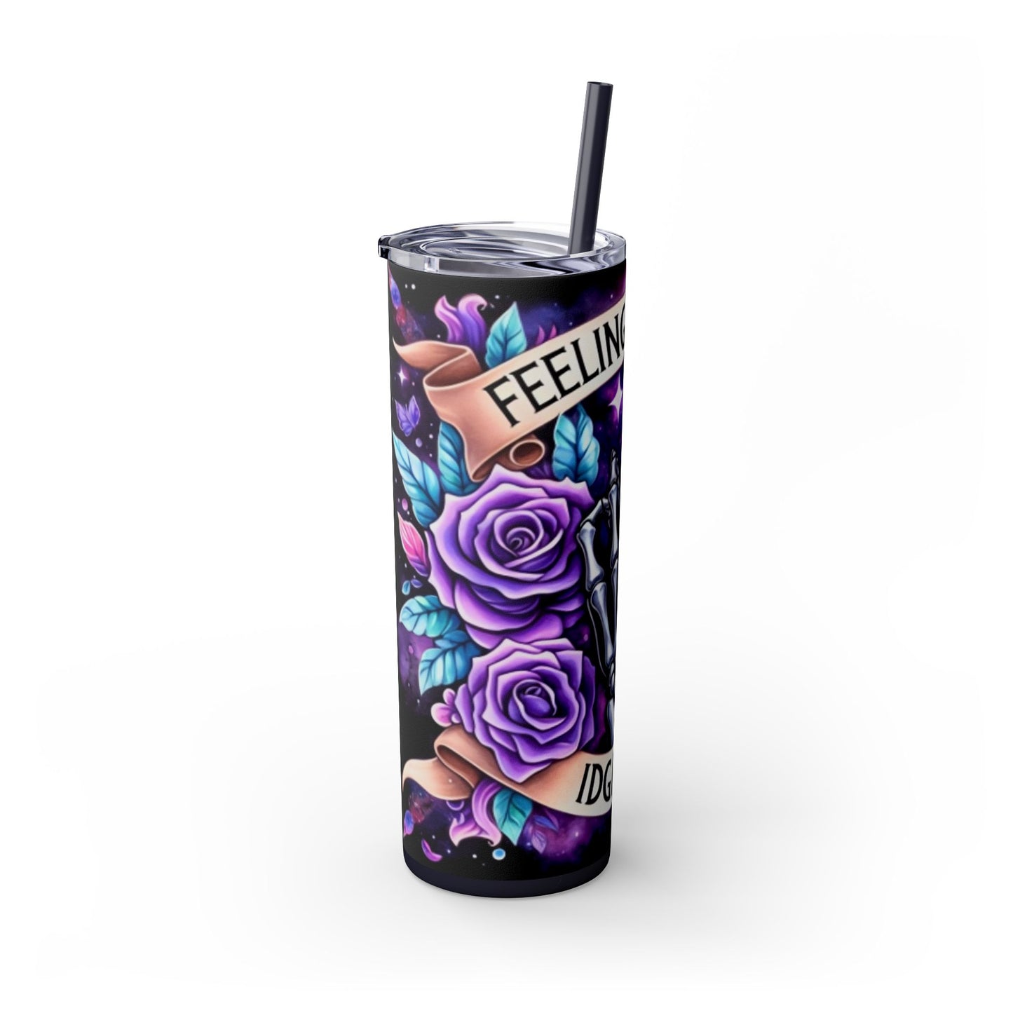 Feeling Kind IDGAF-ISH 20oz Skinny Tumbler
