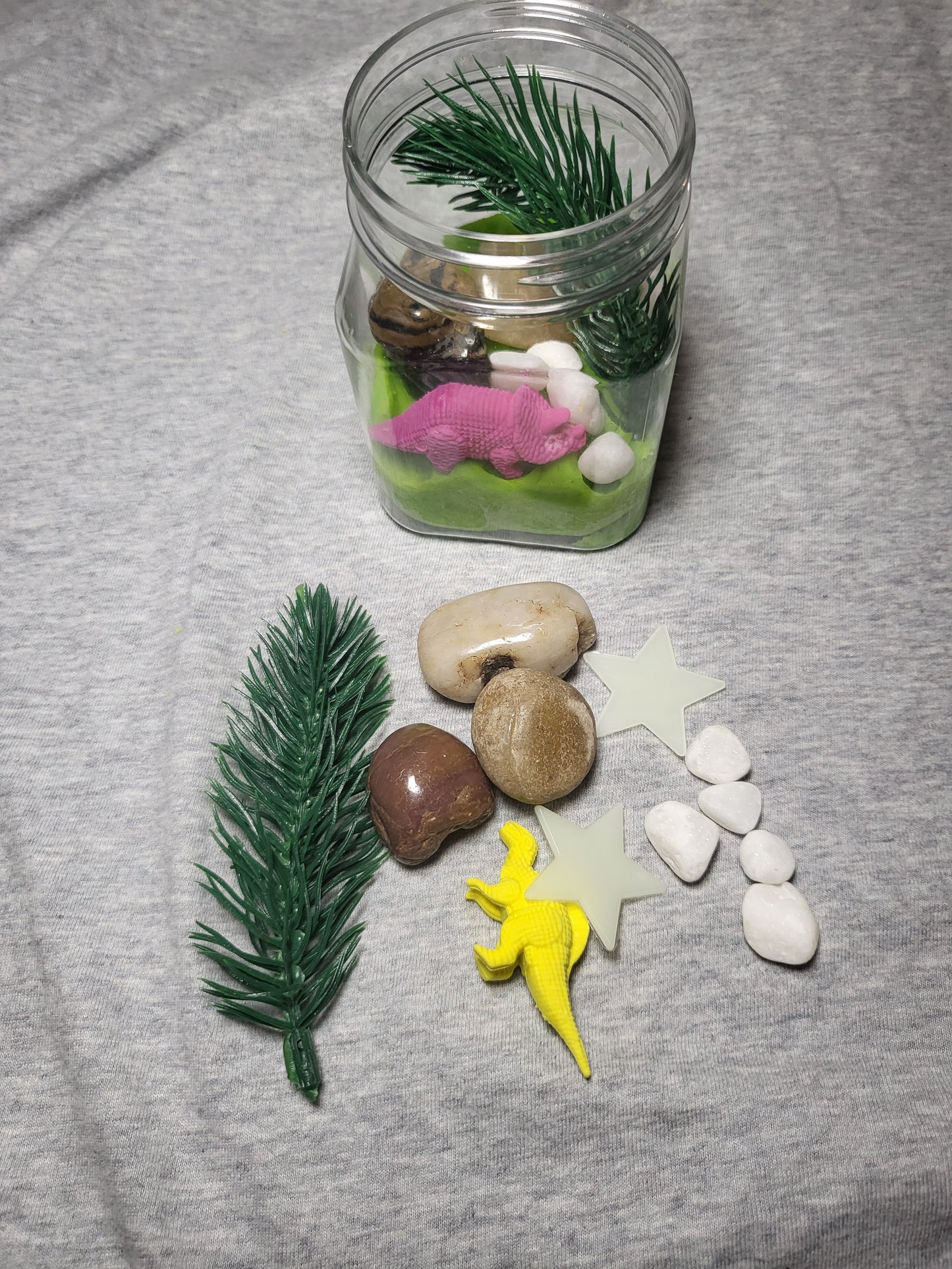 Busy play dough jars