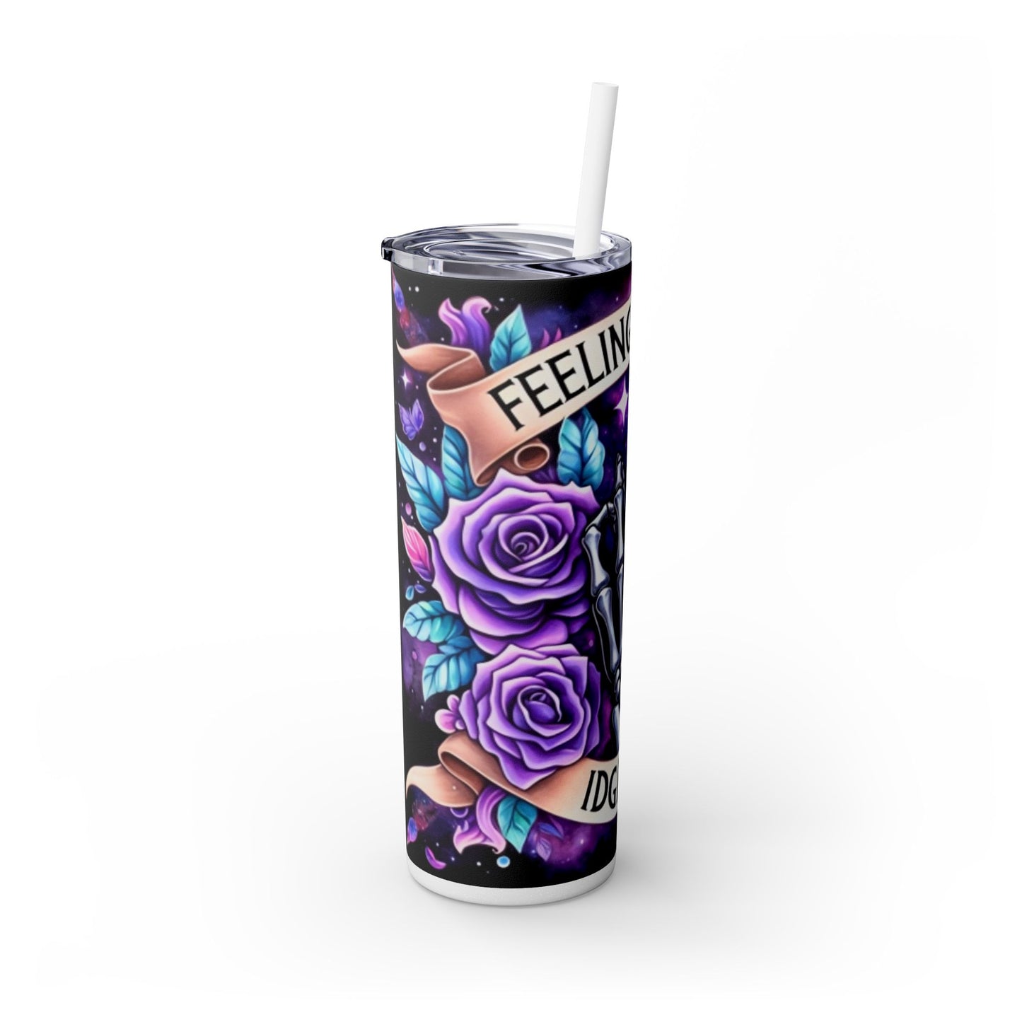 Feeling Kind IDGAF-ISH 20oz Skinny Tumbler