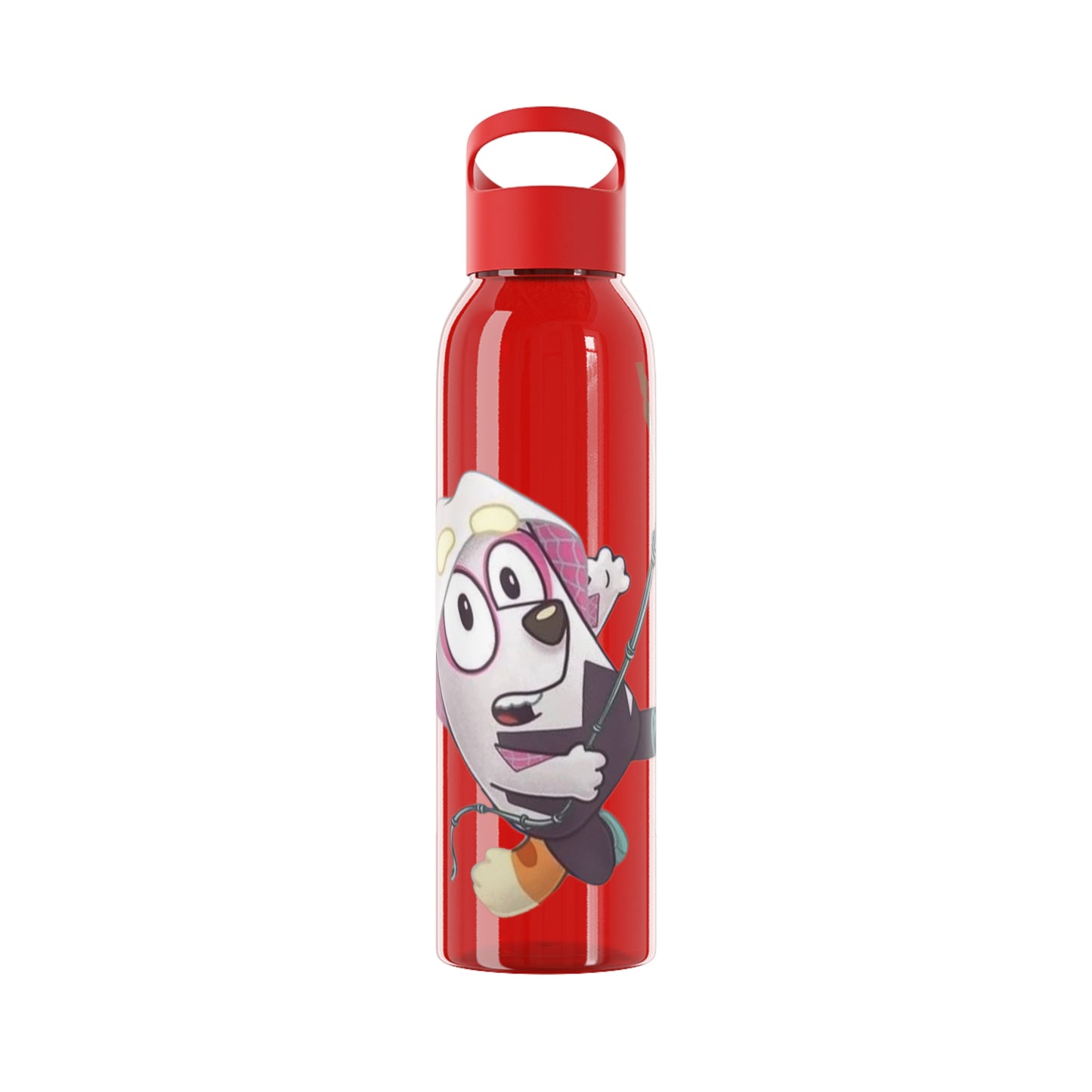 Water Bottle, Bingo Ghost Spider Design - Fun Halloween Drinking Flask, Cute Ghostly Spider Theme Reusable Bottle, Unique Eco-Friendly Gift,