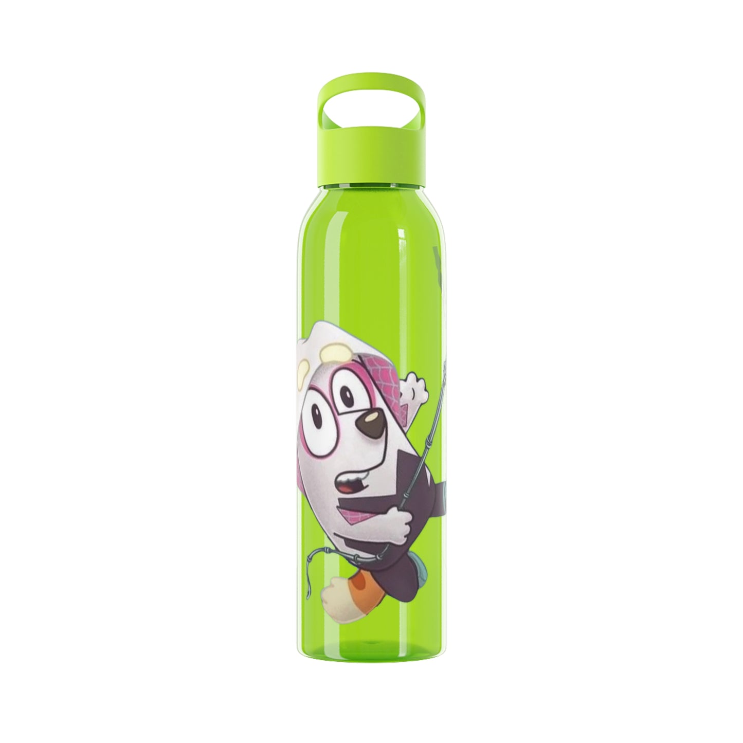 Water Bottle, Bingo Ghost Spider Design - Fun Halloween Drinking Flask, Cute Ghostly Spider Theme Reusable Bottle, Unique Eco-Friendly Gift,