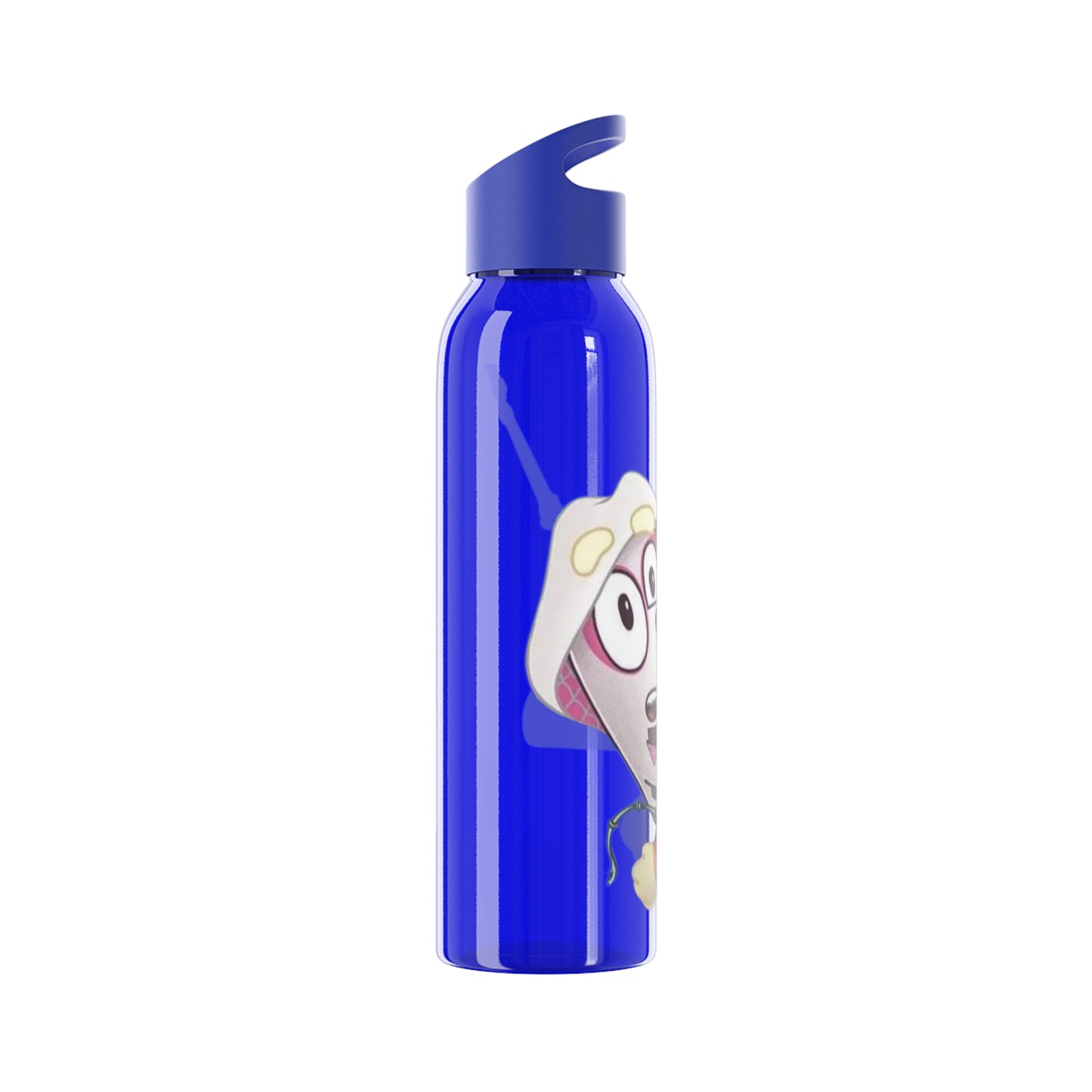 Water Bottle, Bingo Ghost Spider Design - Fun Halloween Drinking Flask, Cute Ghostly Spider Theme Reusable Bottle, Unique Eco-Friendly Gift,