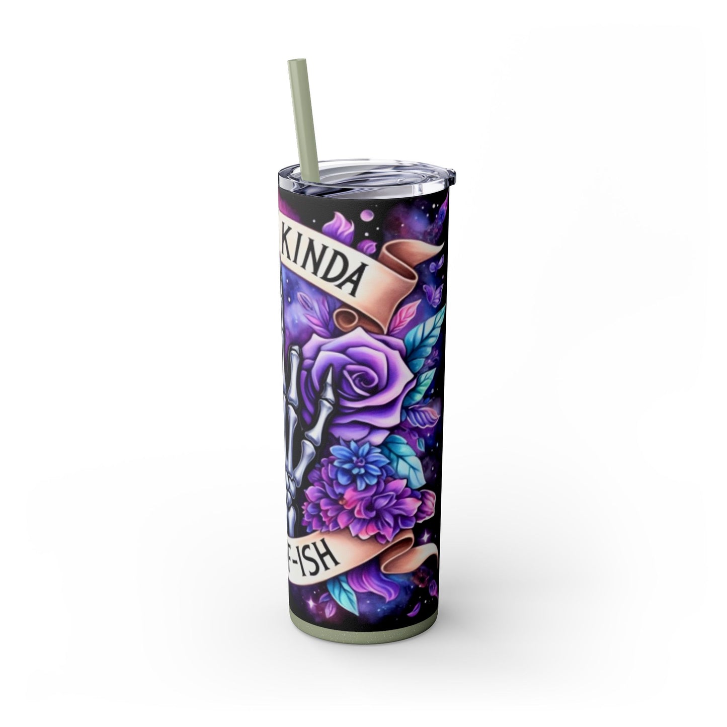 Feeling Kind IDGAF-ISH 20oz Skinny Tumbler