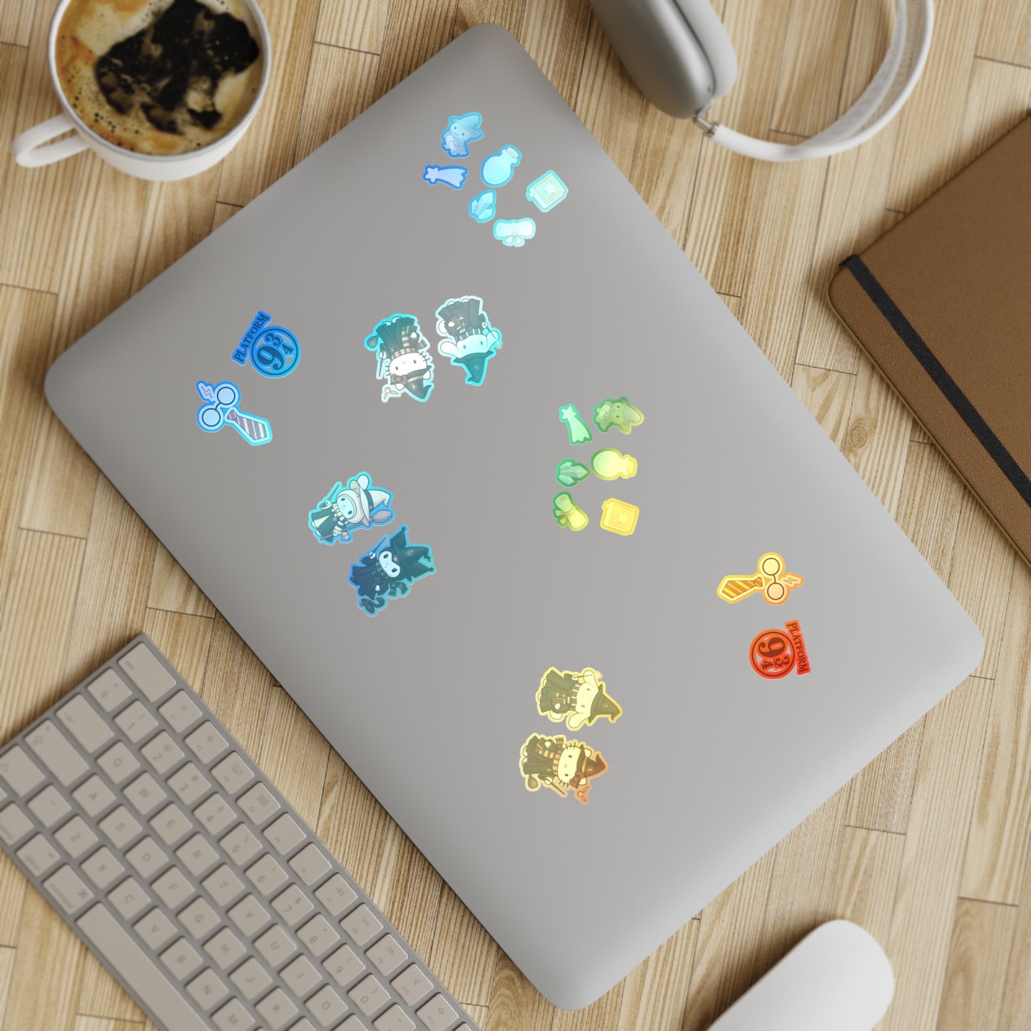 Magical Character Sticker Sheet Bundle - 5pcs