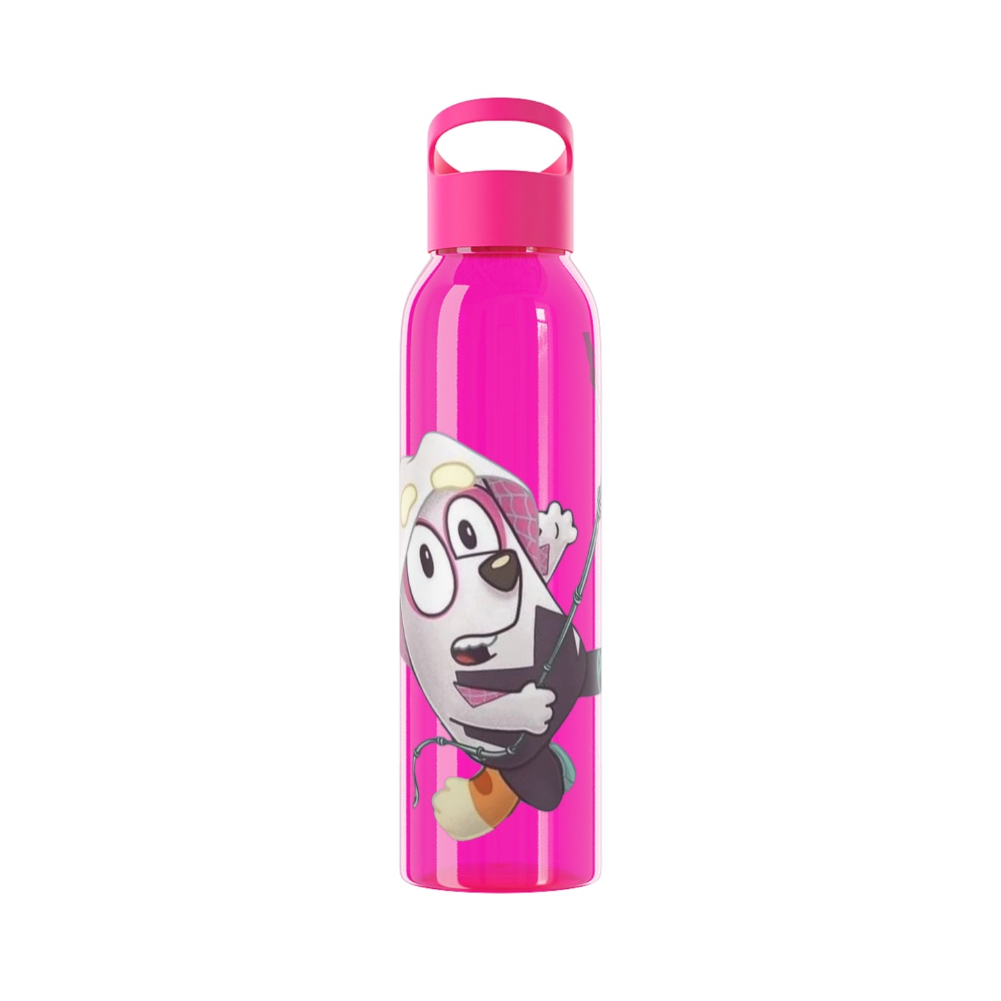 Water Bottle, Bingo Ghost Spider Design - Fun Halloween Drinking Flask, Cute Ghostly Spider Theme Reusable Bottle, Unique Eco-Friendly Gift,