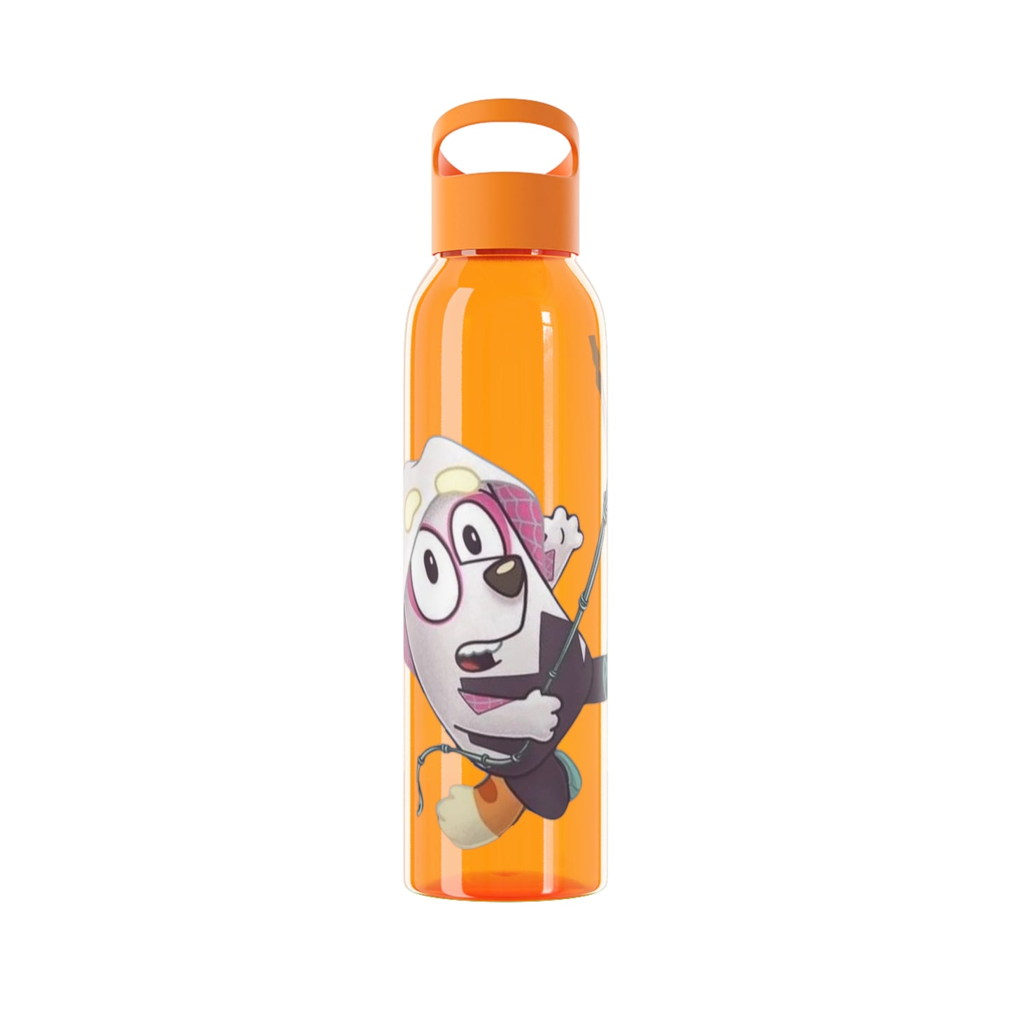 Water Bottle, Bingo Ghost Spider Design - Fun Halloween Drinking Flask, Cute Ghostly Spider Theme Reusable Bottle, Unique Eco-Friendly Gift,