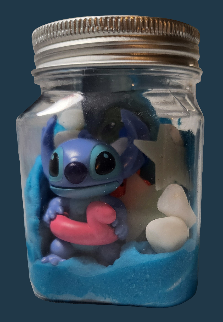 Busy play dough jars