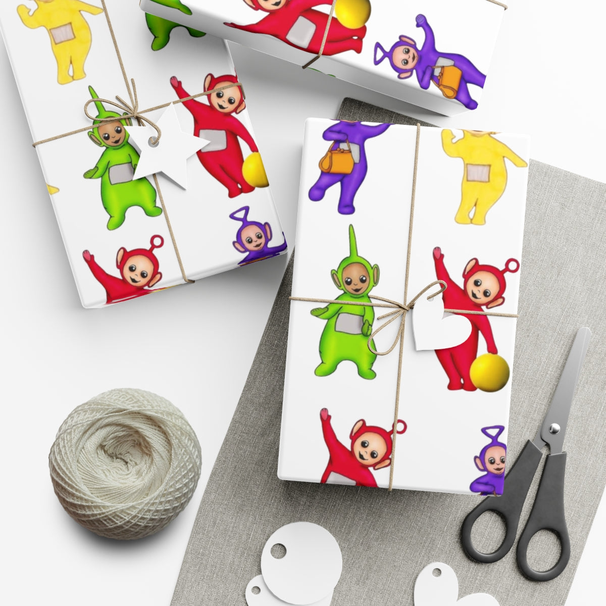 Gift Wrap Papers, Teletubbies Design