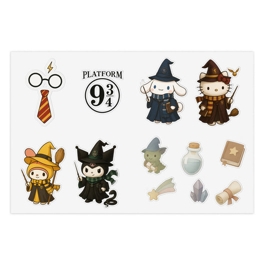 Magical Character Sticker Sheet Bundle - 5pcs