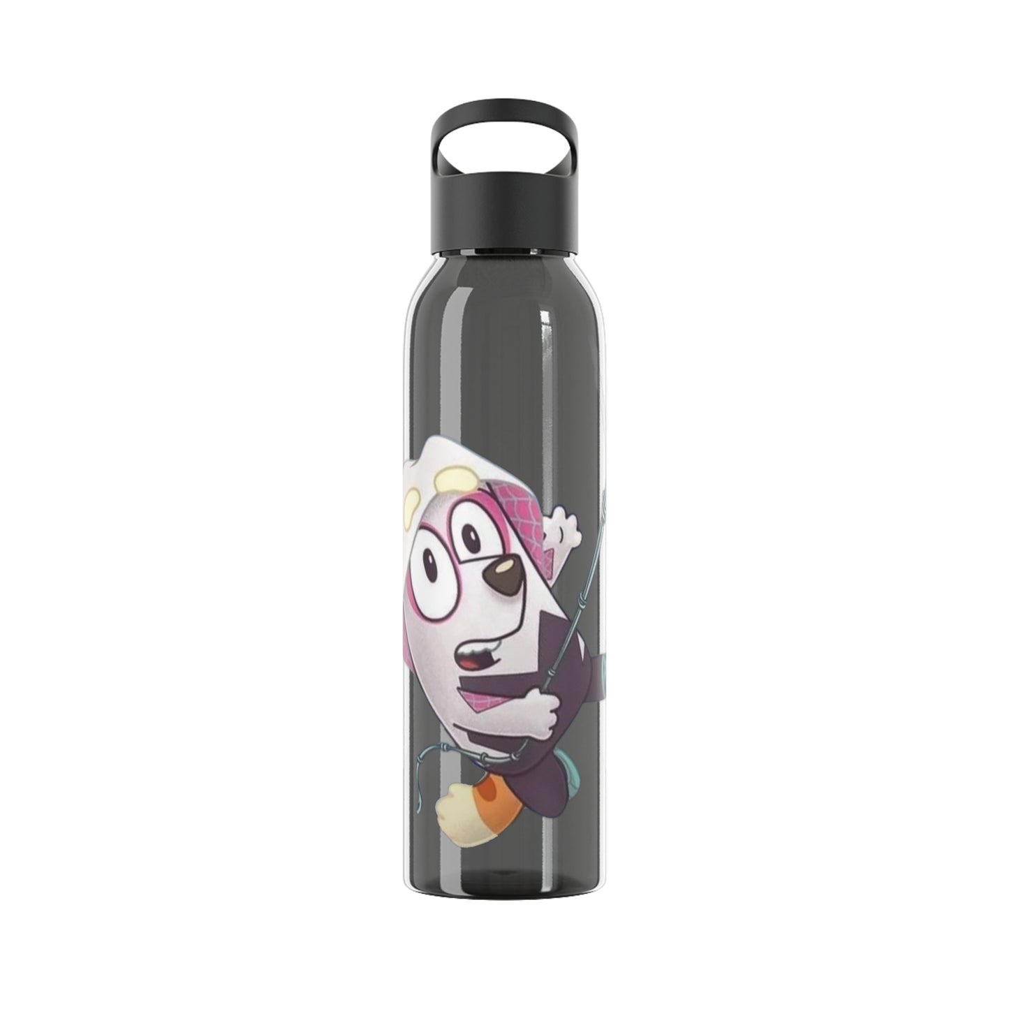 Water Bottle, Bingo Ghost Spider Design - Fun Halloween Drinking Flask, Cute Ghostly Spider Theme Reusable Bottle, Unique Eco-Friendly Gift,
