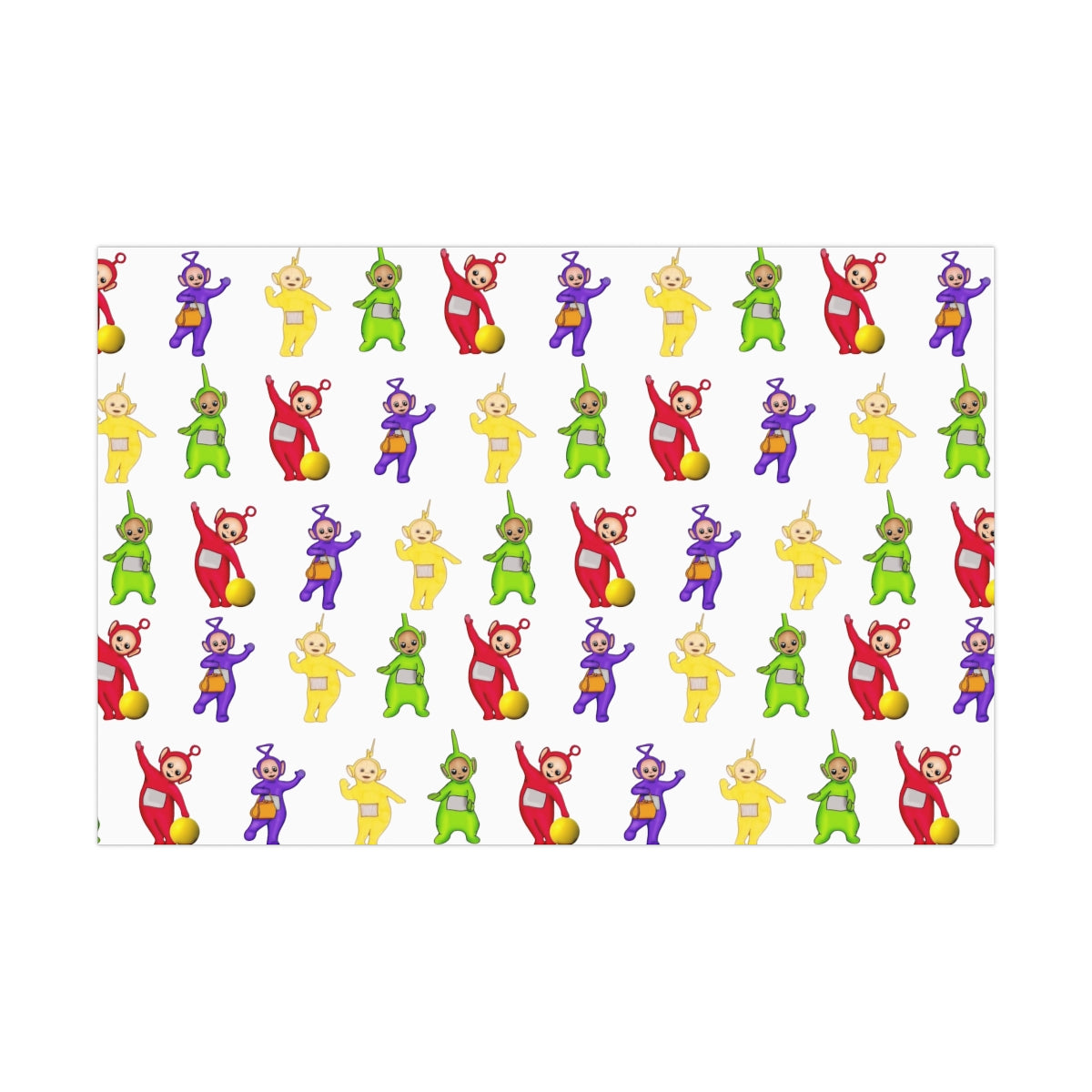Gift Wrap Papers, Teletubbies Design