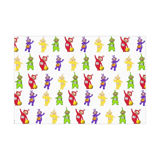 Gift Wrap Papers, Teletubbies Design