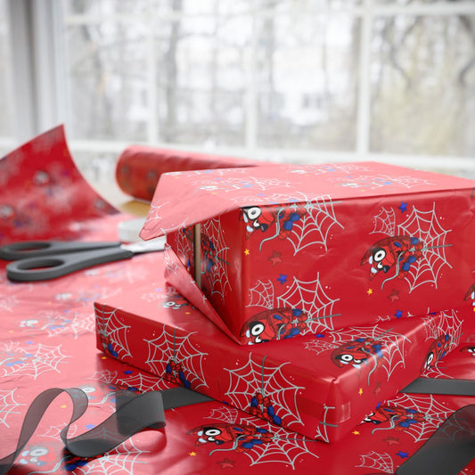 Spiderman Bluey Wrapping Papers