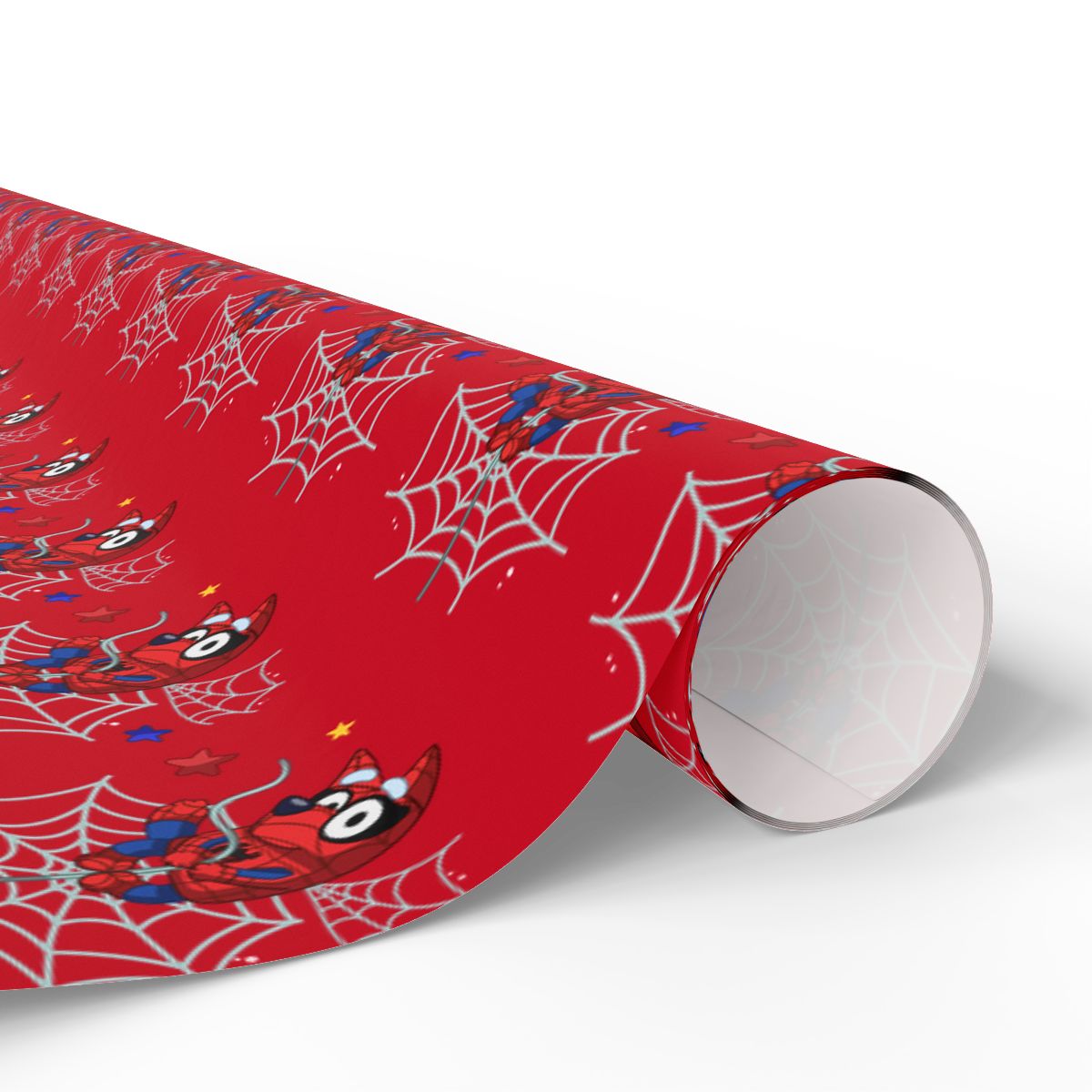 Spiderman Bluey Wrapping Papers